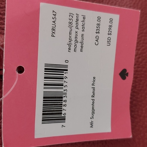 NWT Kate Spade satchel purse - Picture 5 of 14